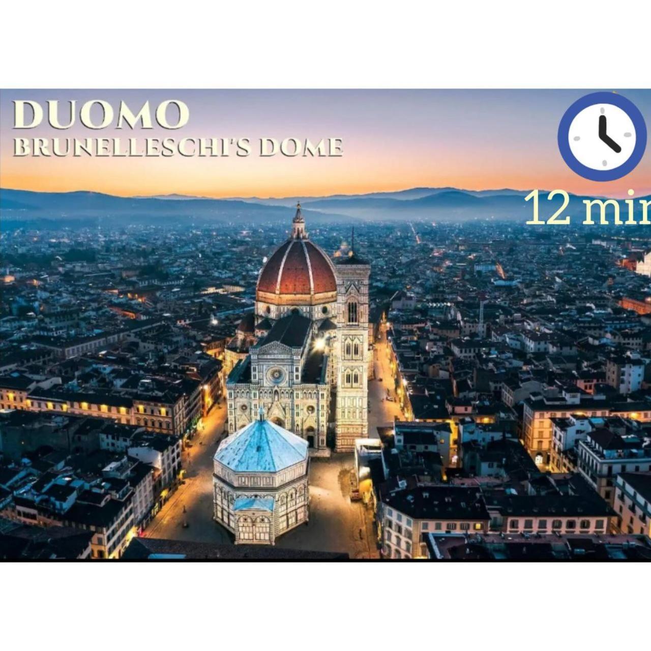5 Min Dagli Uffizi Suite Wifi Confort Florencie Exteriér fotografie