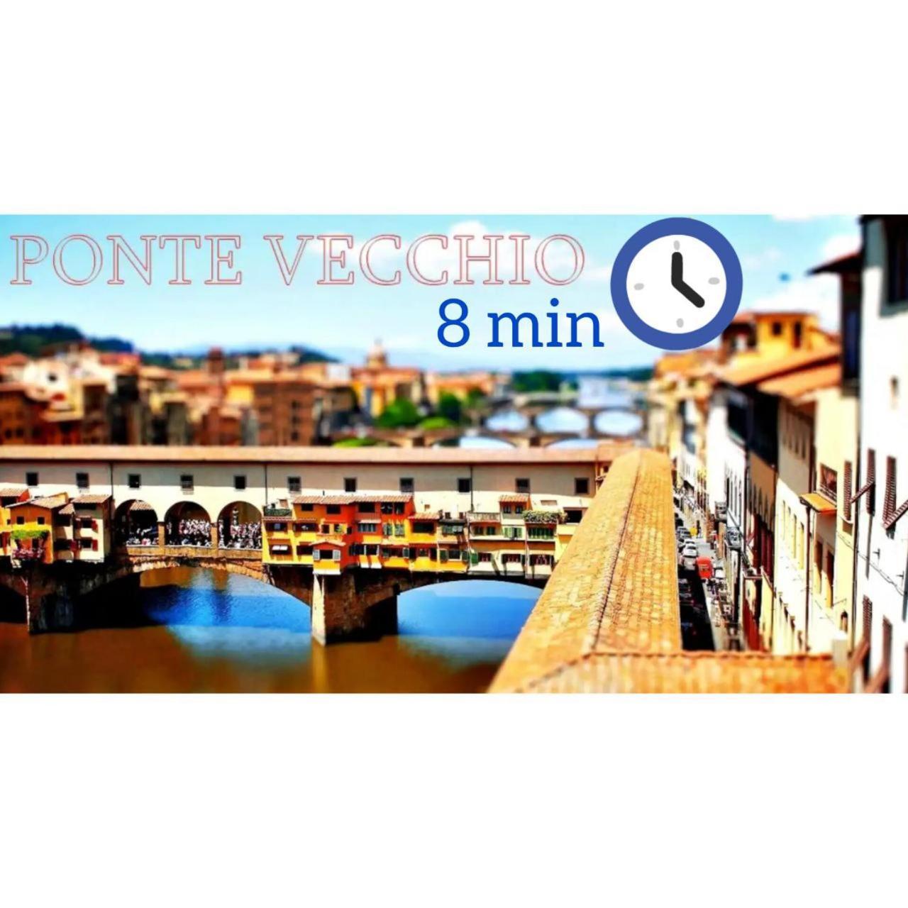 5 Min Dagli Uffizi Suite Wifi Confort Florencie Exteriér fotografie