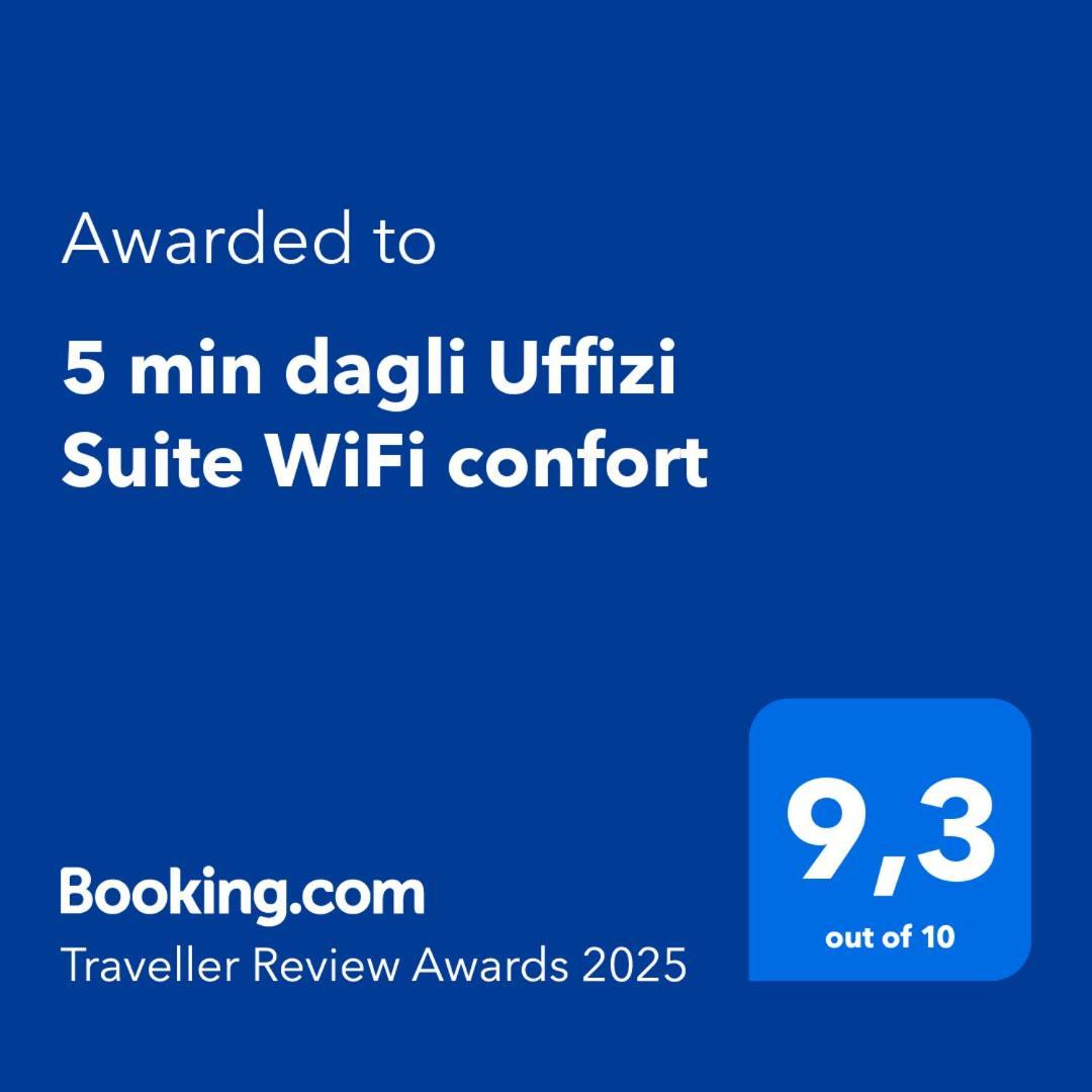 5 Min Dagli Uffizi Suite Wifi Confort Florencie Exteriér fotografie